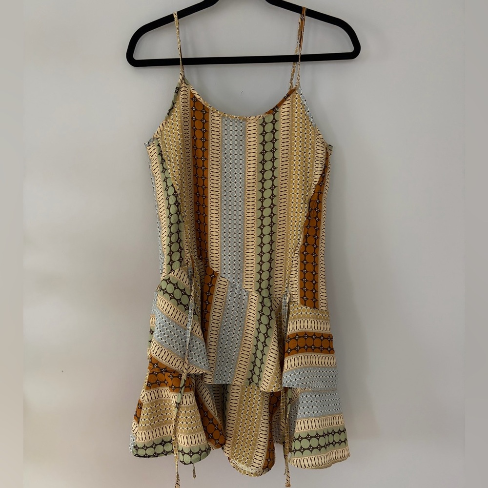 Multicolored Mini Dress